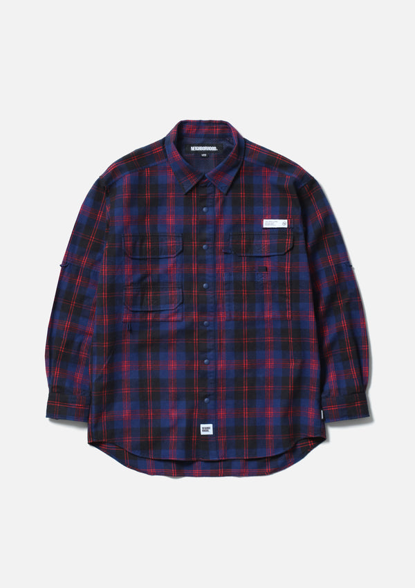 Neighborhood TARTAN CHECK FISHING SHIRT LS