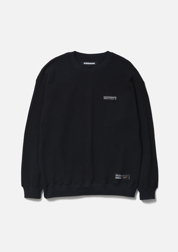 Neighborhood WAFFLE FABRIC CREWNECK LS-1