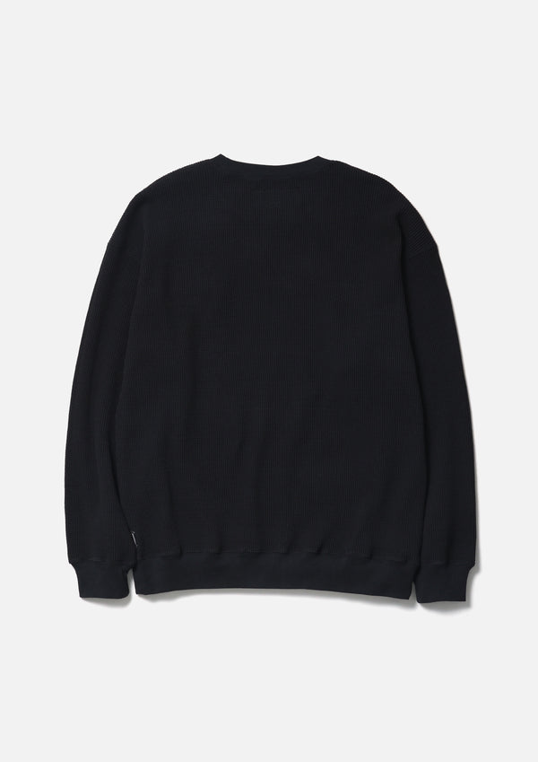 Neighborhood WAFFLE FABRIC CREWNECK LS-1