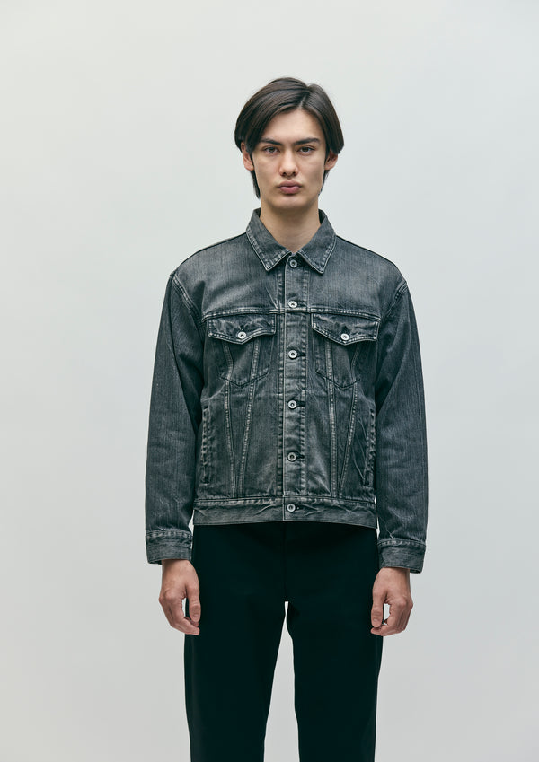 Neighborhood WASHED BLACK DENIM TYPE-4 JACKET