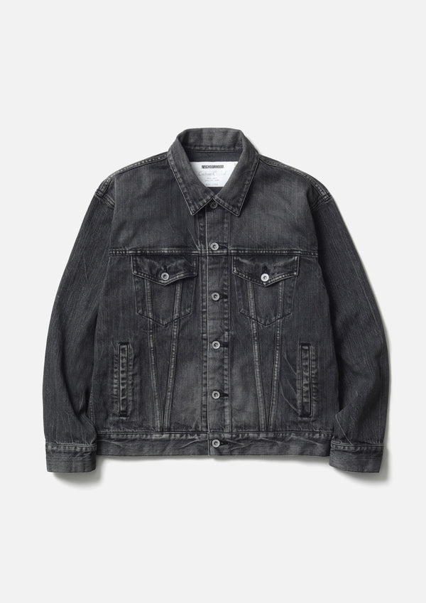 neighborhood WASHED BLACK DENIM TYPE-4 JACKET
