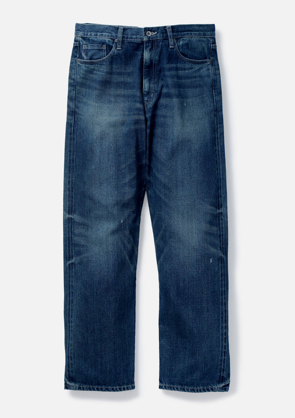 neighborhood WASHED DENIM DP BASIC PANTS