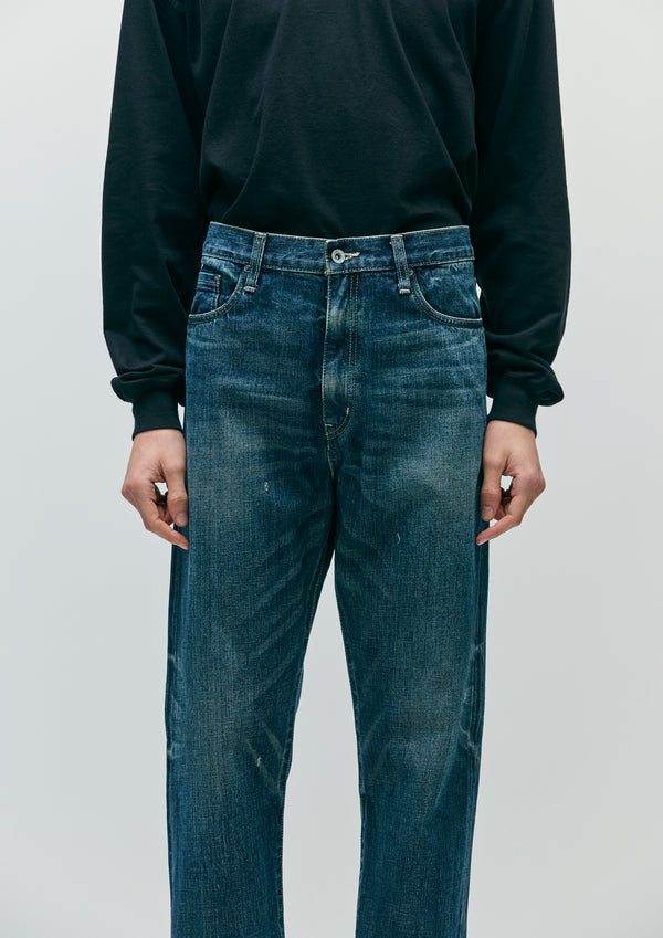 Neighborhood WASHED DENIM DP MID PANTS