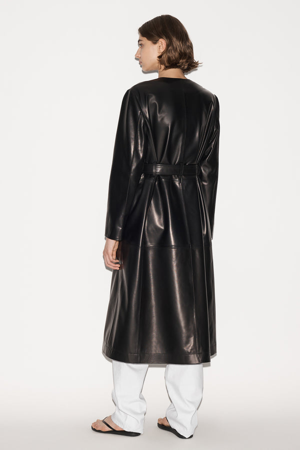 Nellie Partow Aiden Trench Black