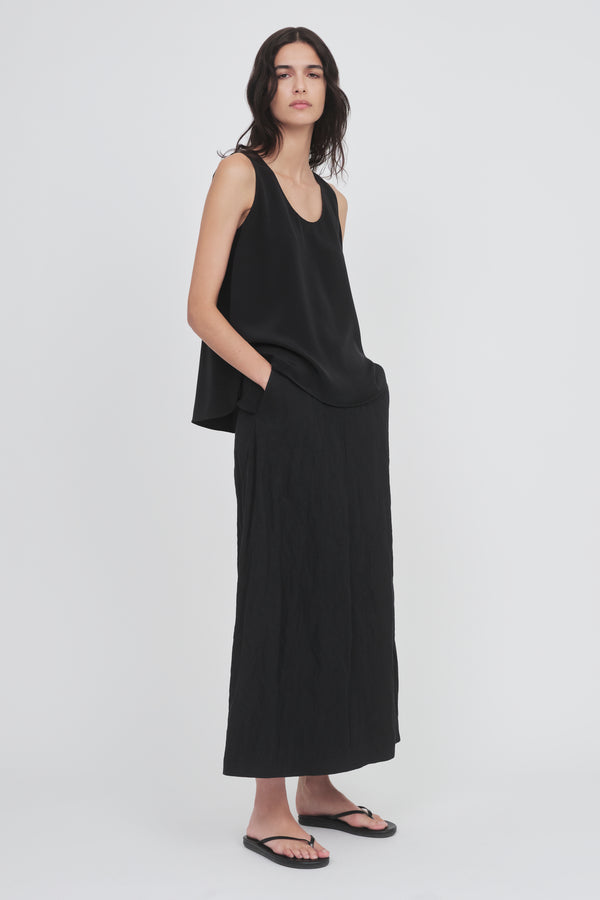 nellie partow Alexa Skirt Black