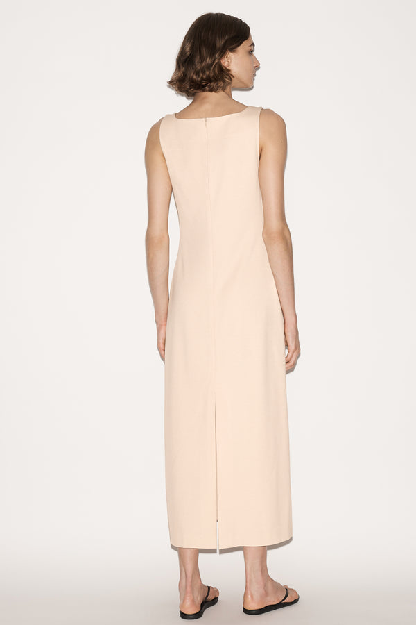 Nellie Partow Allora Dress Nude