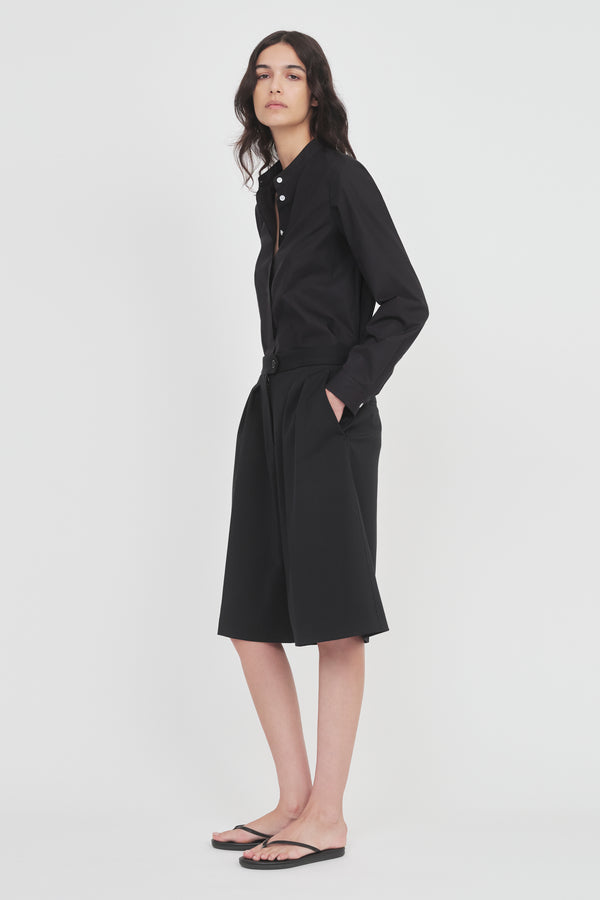 Nellie Partow Arden Shirt Black