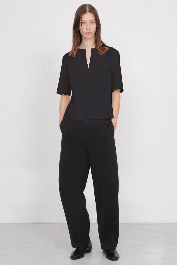 nellie partow Aspen Top Black