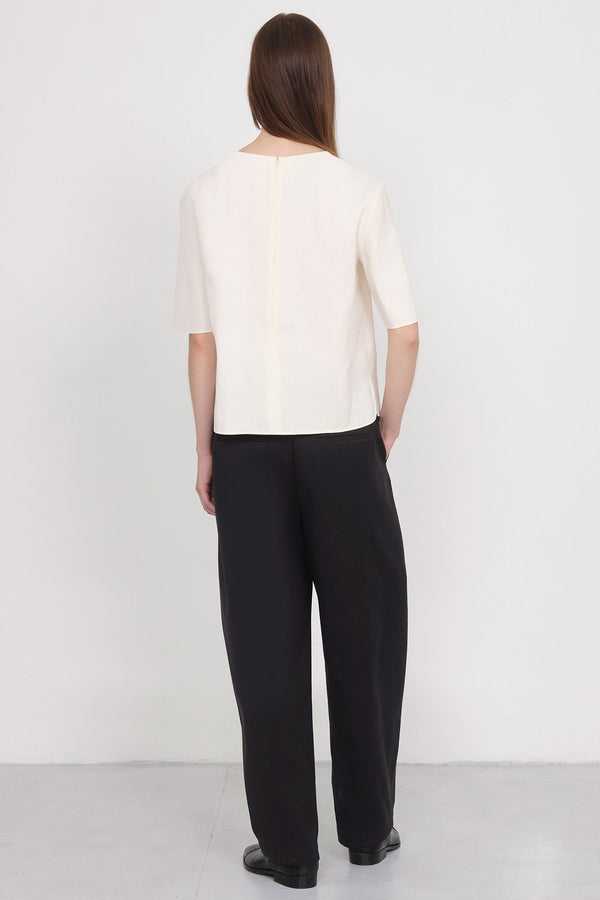 Nellie Partow Aspen Top Bone