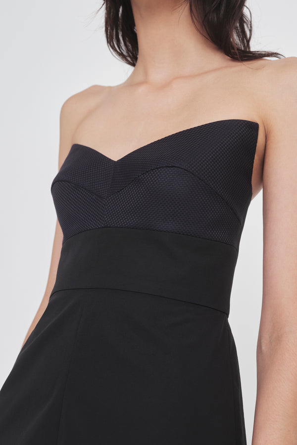 Nellie Partow Baxter Dress Black