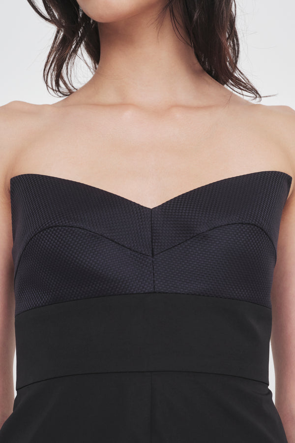 Nellie Partow Baxter Dress Black