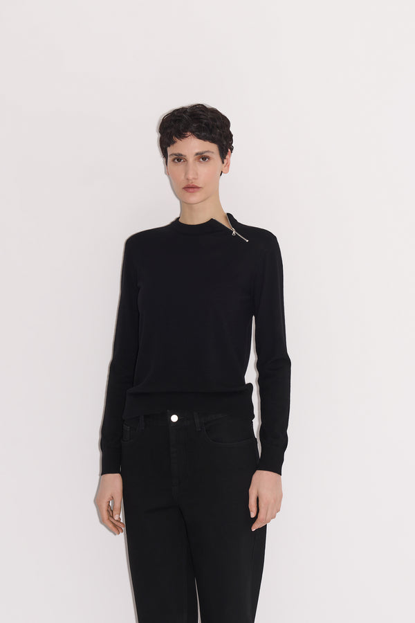 Nellie Partow Bea Sweater Black