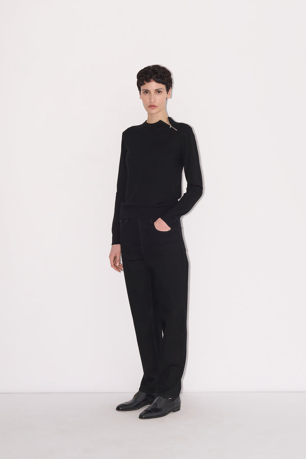 nellie partow Bea Sweater Black