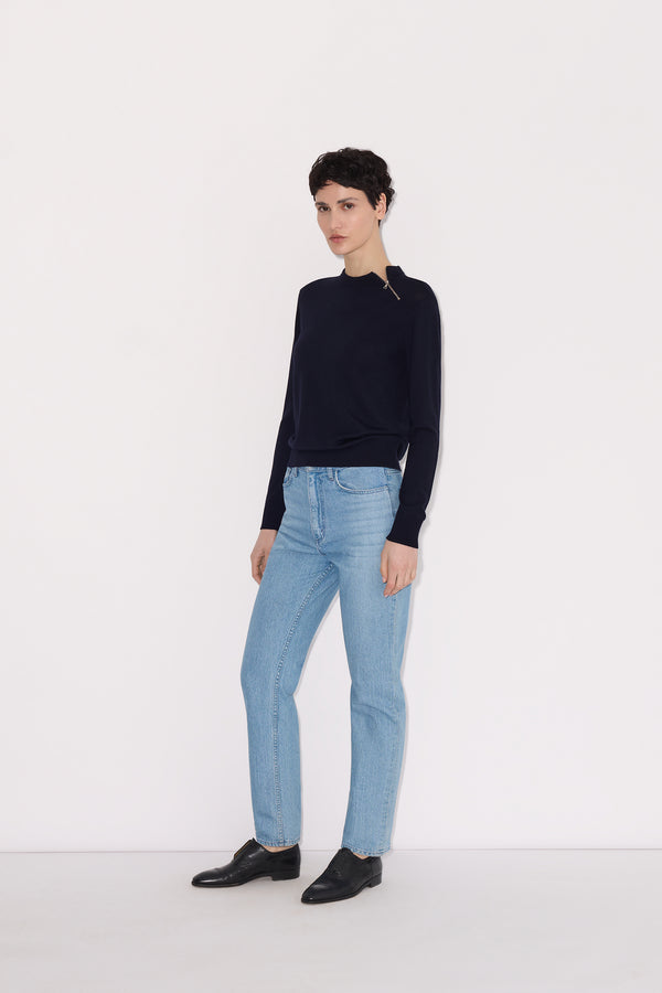 Nellie Partow Bea Sweater Navy