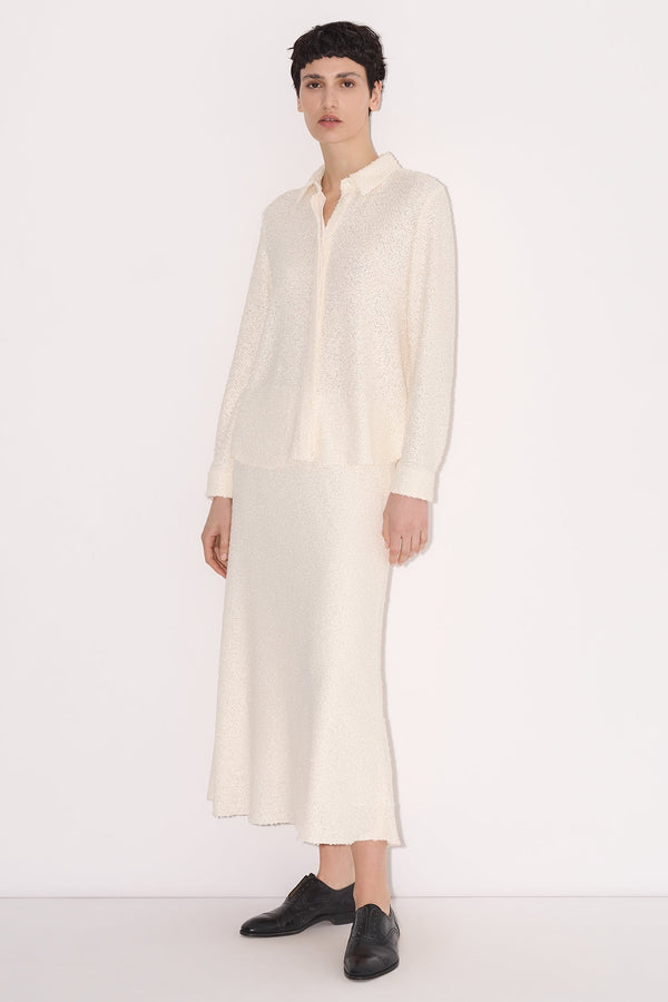 nellie partow Bia Skirt Ivory