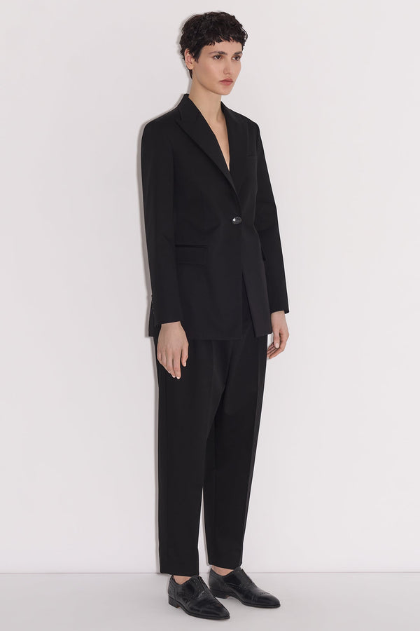 Nellie Partow Bow Jacket Black