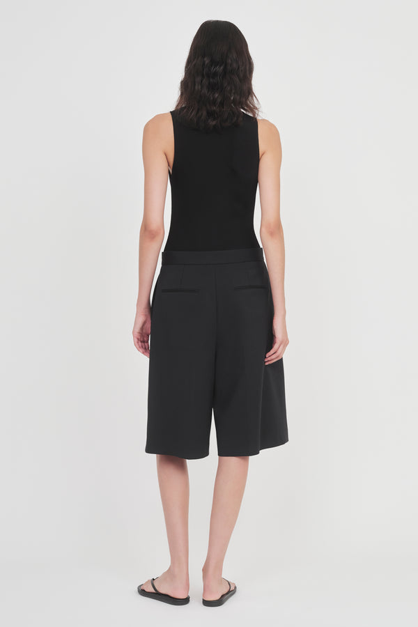 Nellie Partow Cali Bodysuit Black