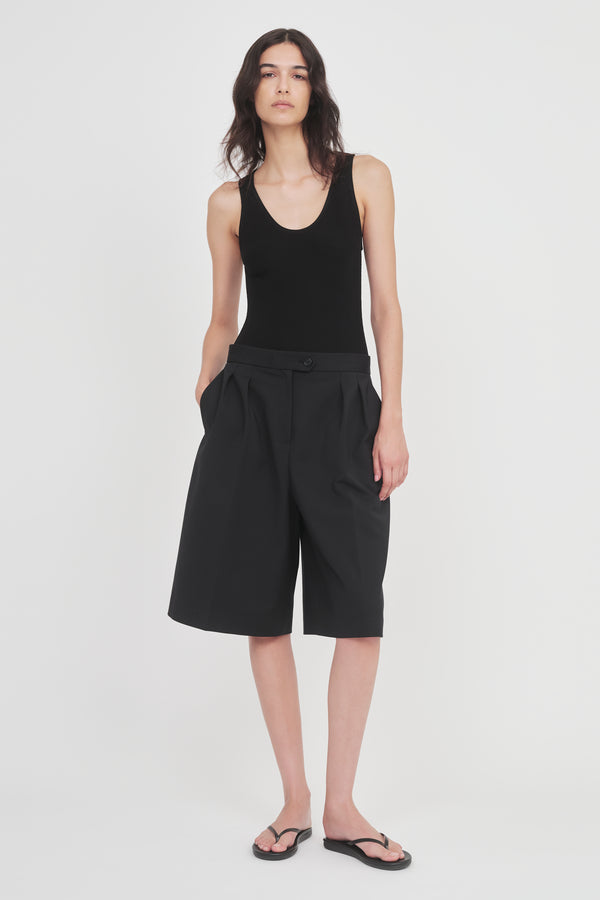 nellie partow Cali Bodysuit Black