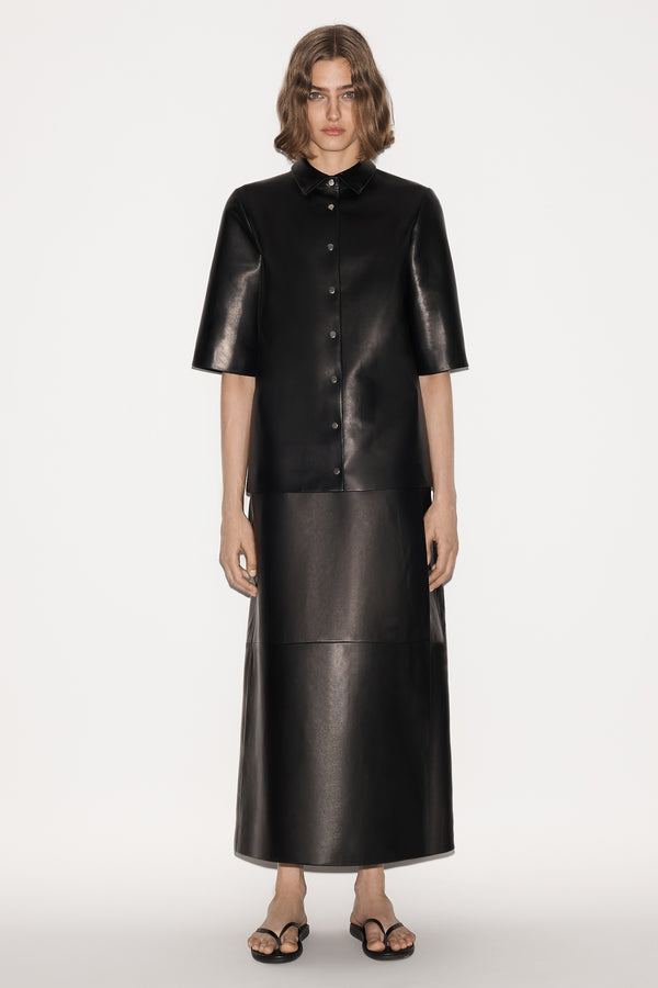 nellie partow Carey Skirt Black