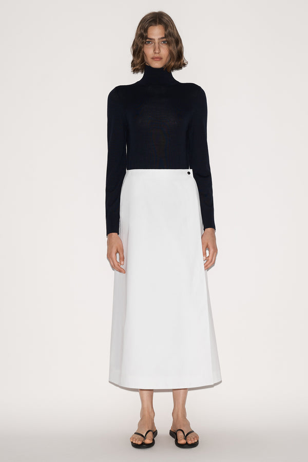 nellie partow Carey Skirt White