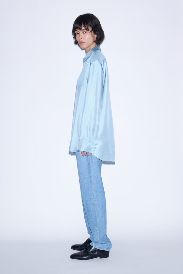 Nellie Partow Dahlia Shirt Arctic