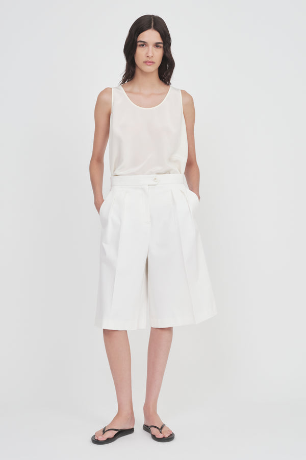 nellie partow Eliana Tank Ivory