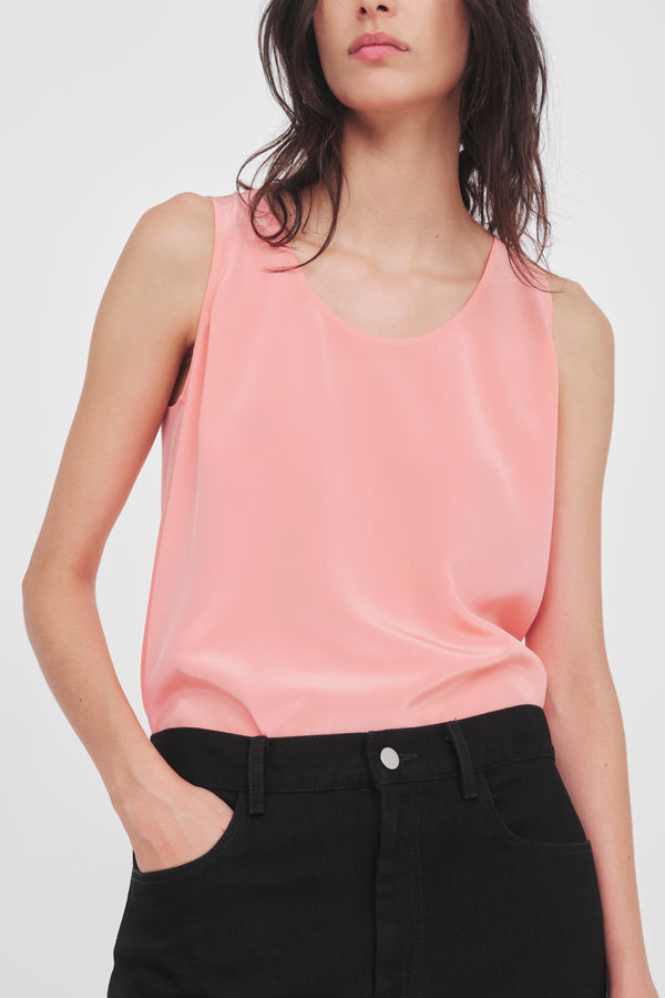 Nellie Partow Eliana Tank Rose