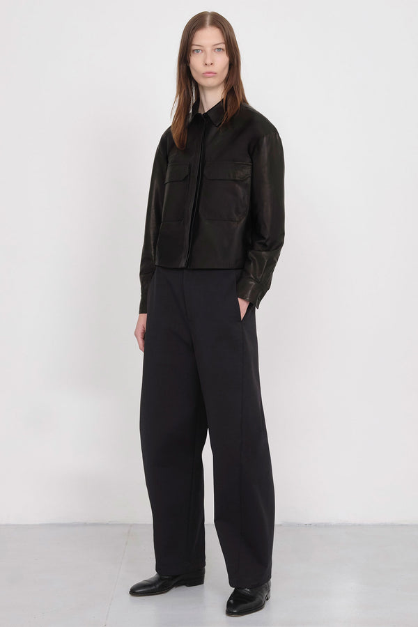 Nellie Partow Filmore Top Black