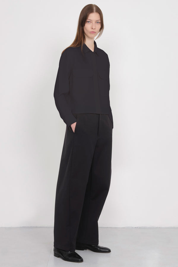 Nellie Partow Filmore Top Black