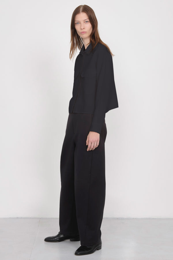 Nellie Partow Filmore Top Black