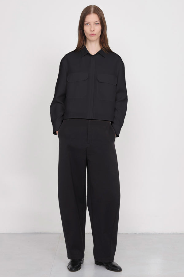 nellie partow Filmore Top Black