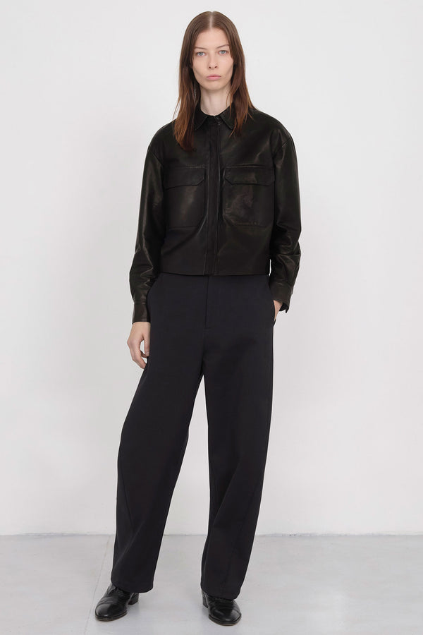 nellie partow Filmore Top Black