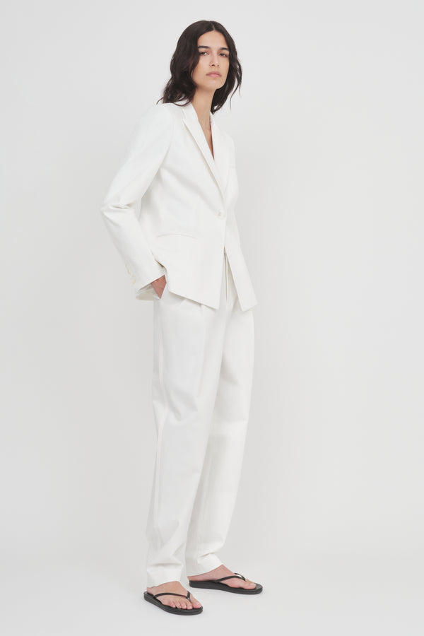 Nellie Partow Flynn Jacket White
