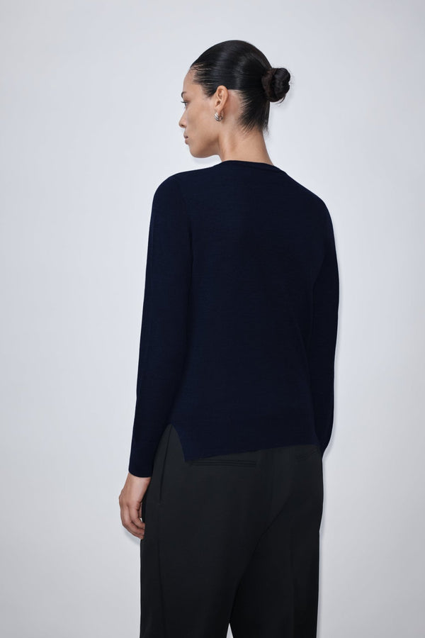 Nellie Partow Franca Sweater Navy