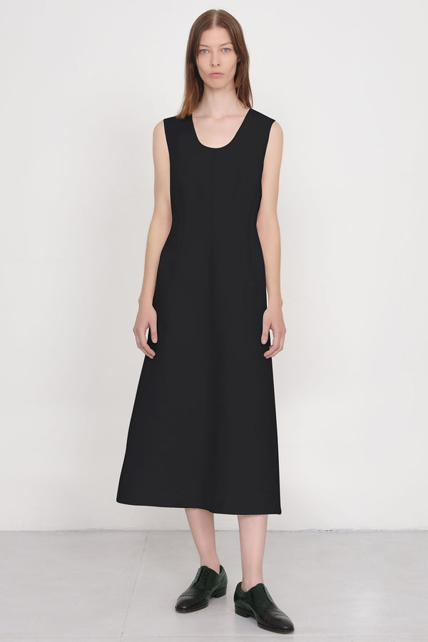 nellie partow Haley Dress Black