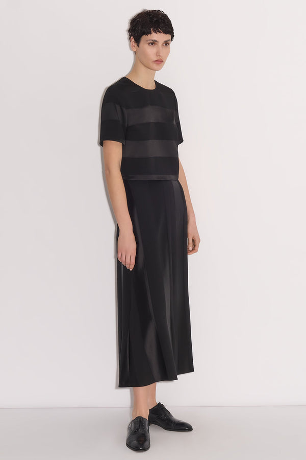 nellie partow Jackson Skirt Black