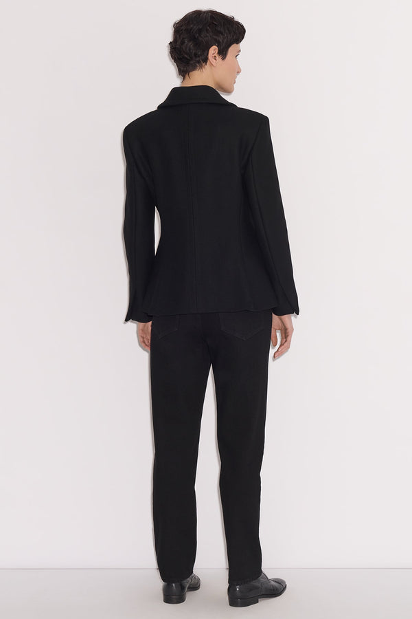 Nellie Partow Jesse Coat Black