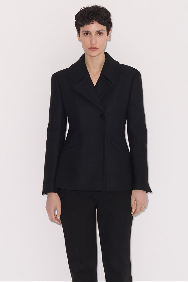 Nellie Partow Jesse Coat Black