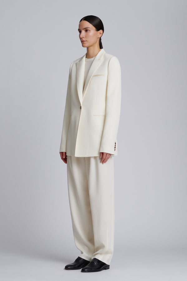 Nellie Partow Madison Pant Ivory