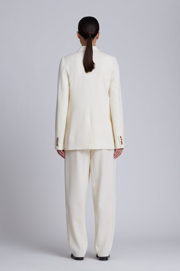Nellie Partow Madison Pant Ivory