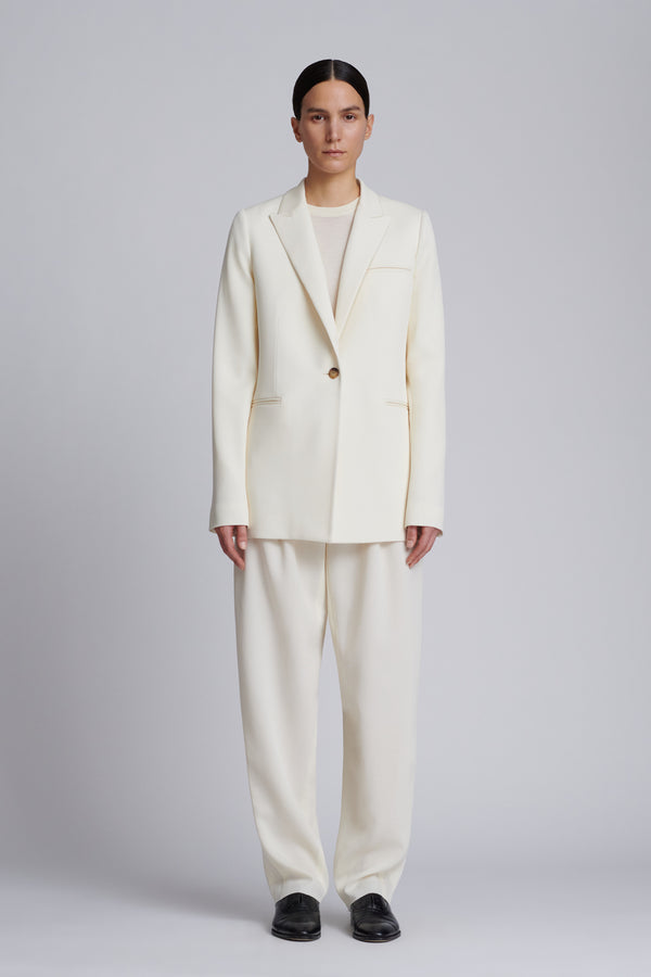 nellie partow Madison Pant Ivory