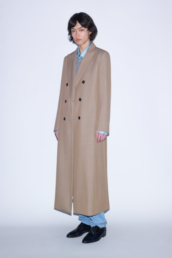 Nellie Partow Marcus Coat Almond