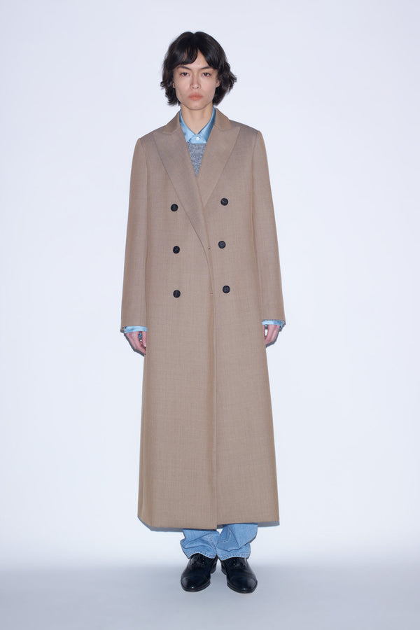 nellie partow Marcus Coat Almond