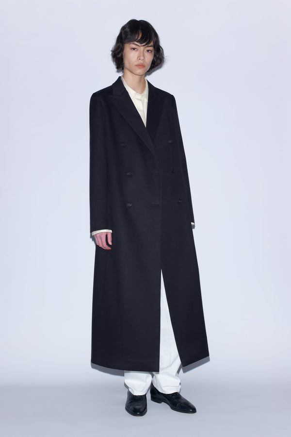 Nellie Partow Marcus Coat Black