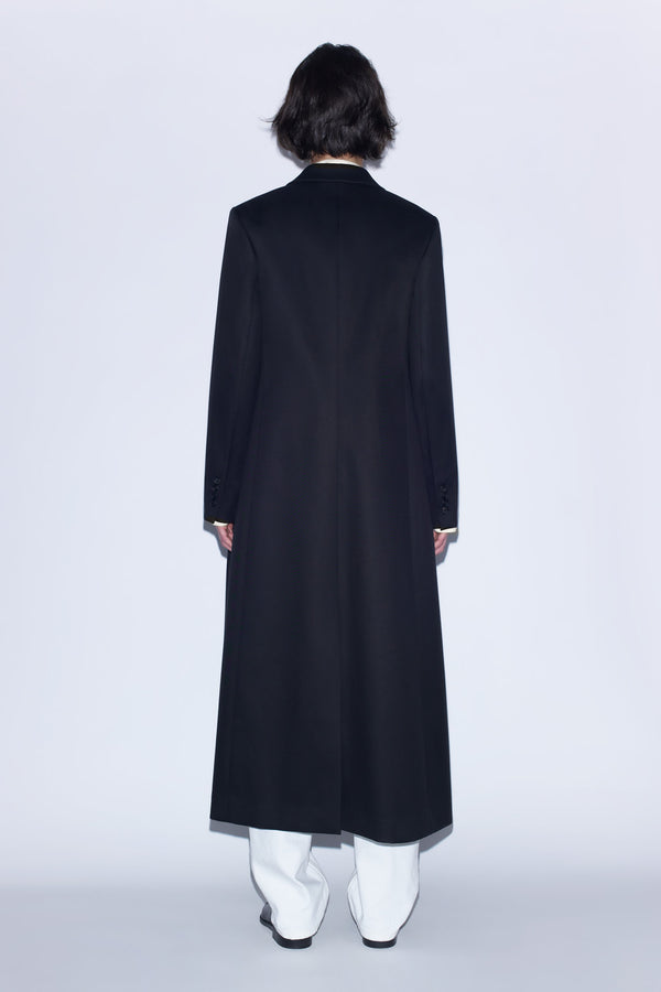 Nellie Partow Marcus Coat Black