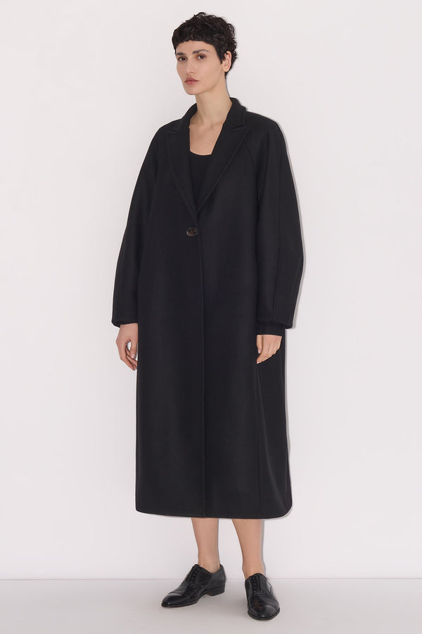 nellie partow Molly Coat Black