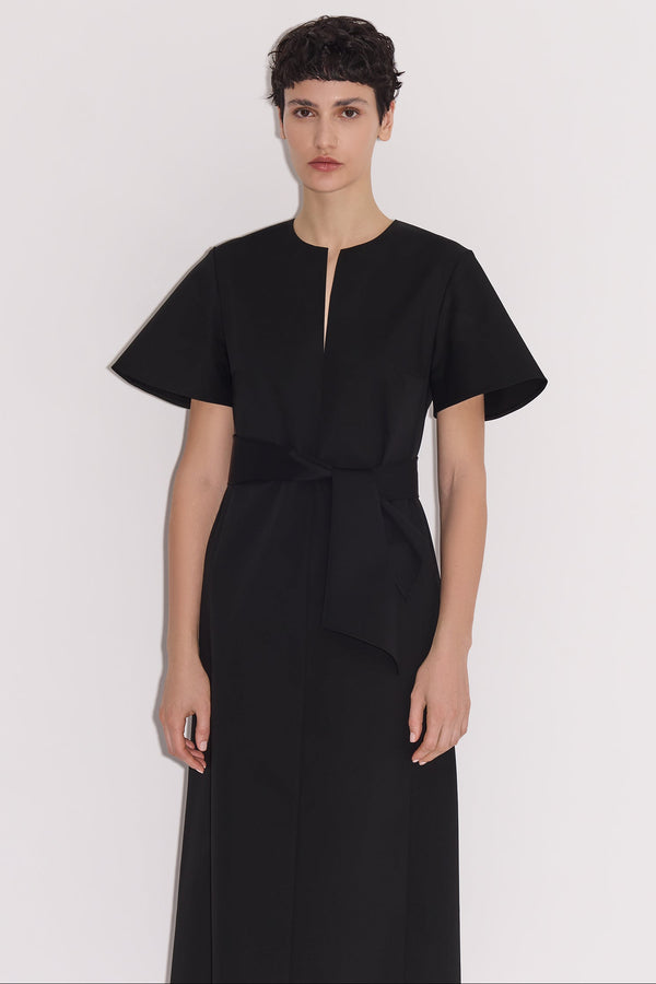 Nellie Partow Nikolai Dress Black