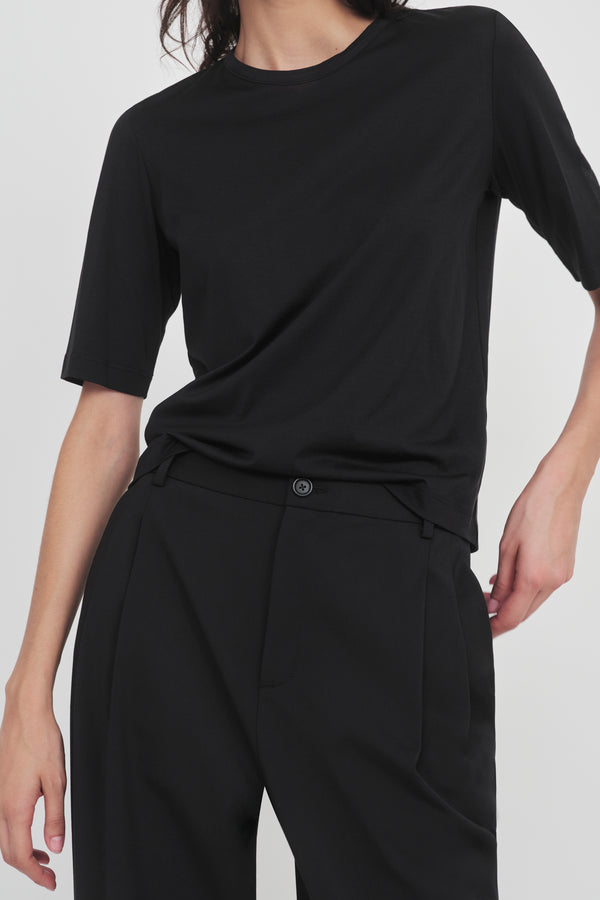 Nellie Partow Parker T-Shirt Black