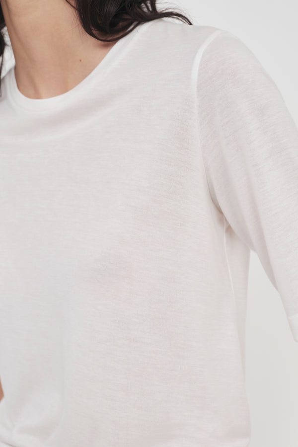 Nellie Partow Parker T-Shirt White