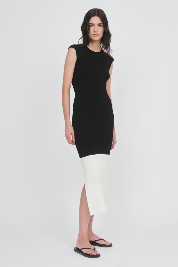 nellie partow Sable Sweater Black